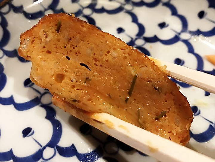 日本で食べたトートマンプラー 断面図
